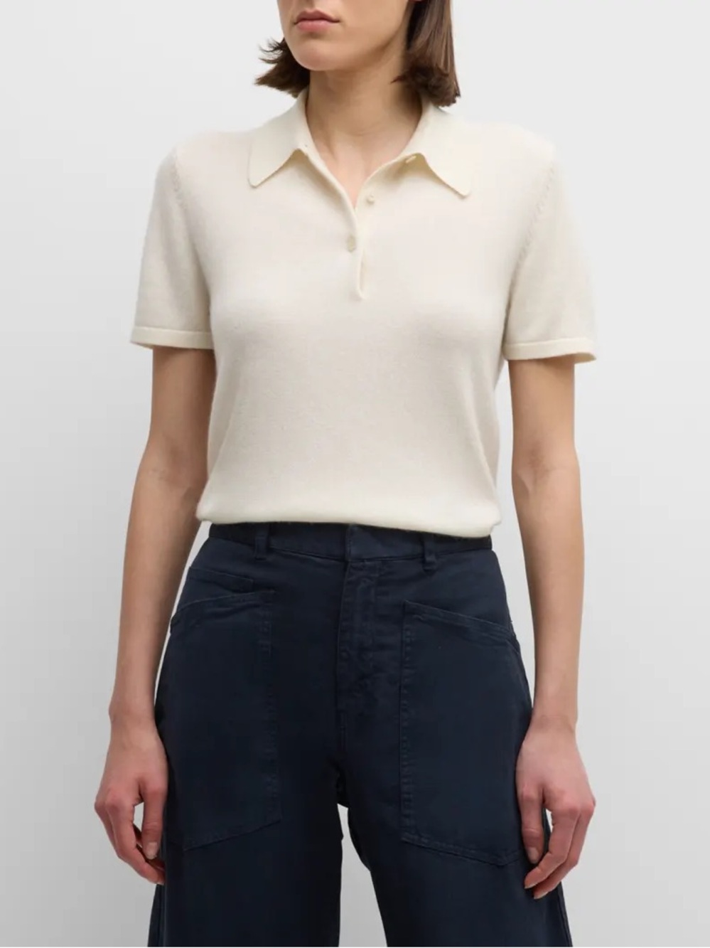 Nili lotan Milos cashmere polo